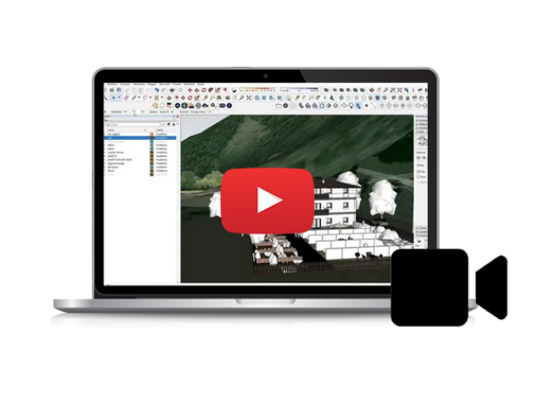 VIDEO-CORSO Fasi e raffronto con SketchUp (4 ore)